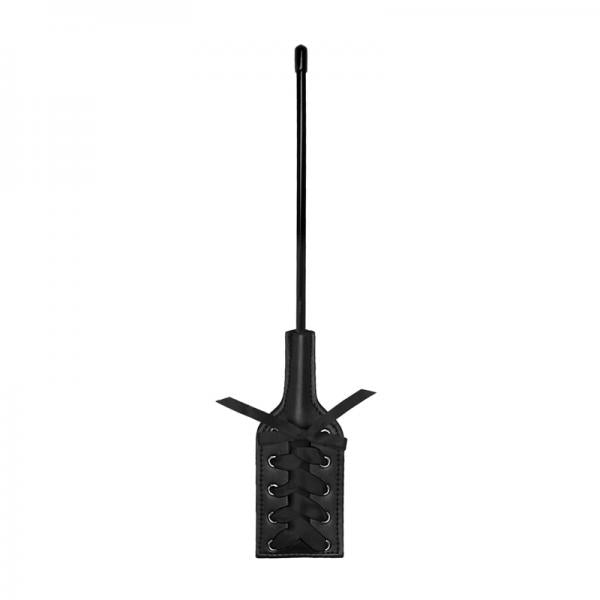 Shots Ouch Rectangle Crop w/Black Lace Black - Small