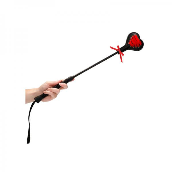 Shots Ouch Heart Crop Large - Black