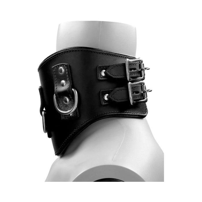 Ouch! Pain - Saddle Leather Heavy-duty Padded Posture Collar