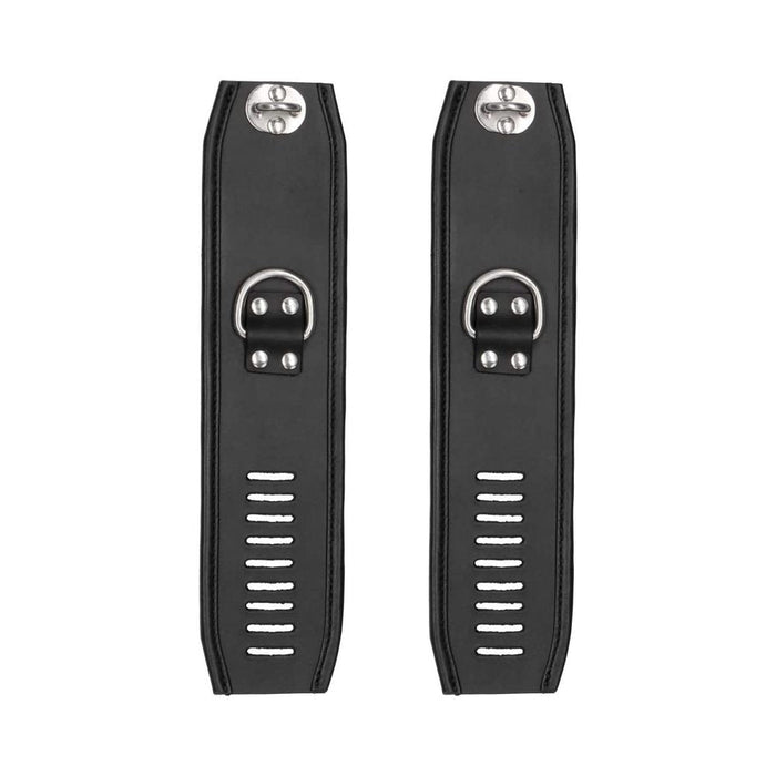 Ouch! Pain - Saddle Leather Asylum Hand-cuff With Padlock