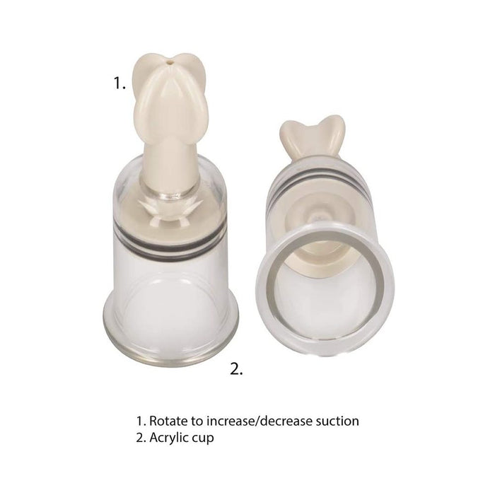Pumped - Nipple Suction Set Medium - Rose