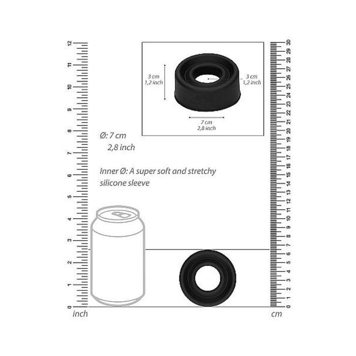 Pumped - Silicone Pump Sleeve Large - Black