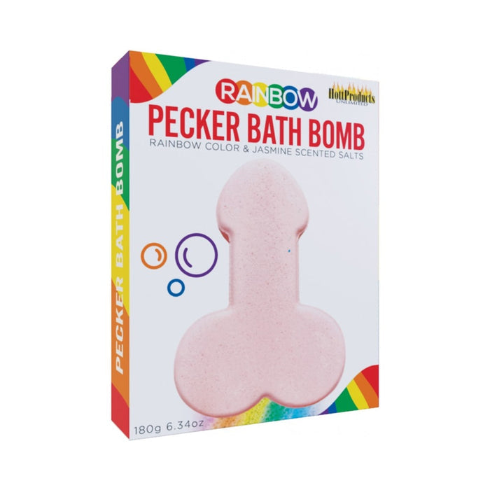 Rainbow Pecker Bath Bomb