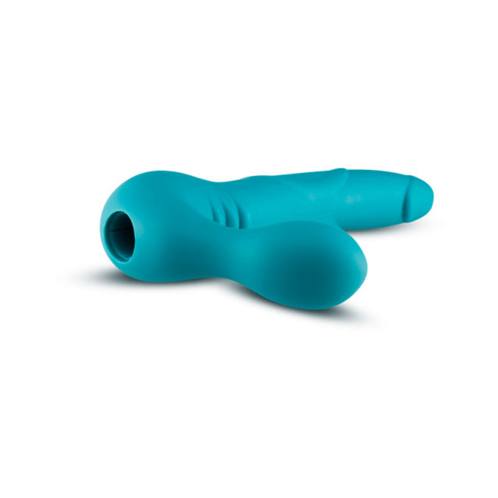 Temptasia Luna Strapless Silicone Dildo Teal