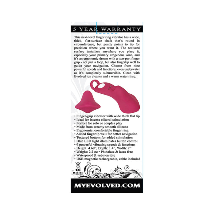 Evolved Frisky Finger Burgundy