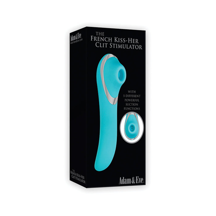 A&e French Kiss-her Clitoral Stimulator Teal