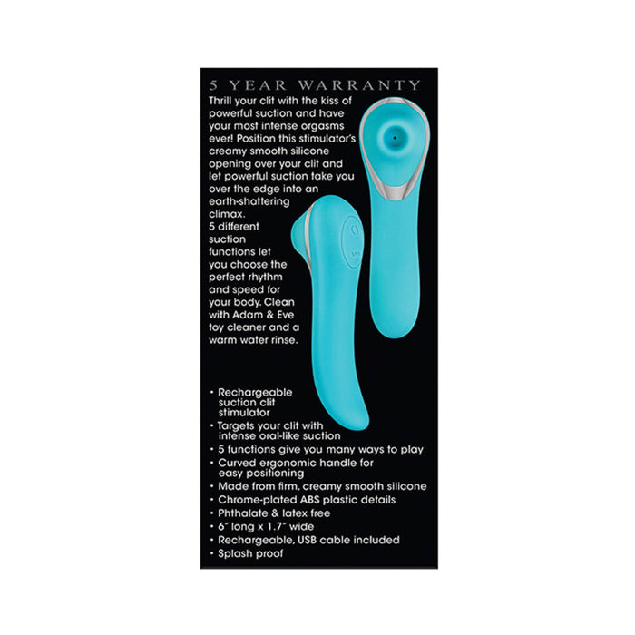 A&e French Kiss-her Clitoral Stimulator Teal