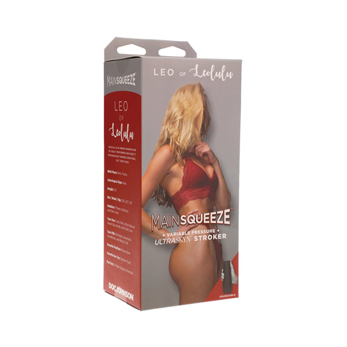 Main Squeeze - Leo Of Leolulu  -  Ultraskyn Stroker - Pussy Vanilla