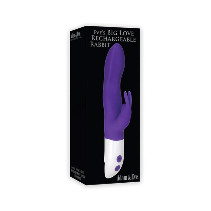 A&e Eve's Big Love Rechargeable Rabbit Purple