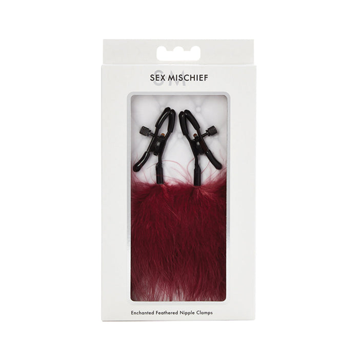 S&m Enchanted Feather Nipple Clamps
