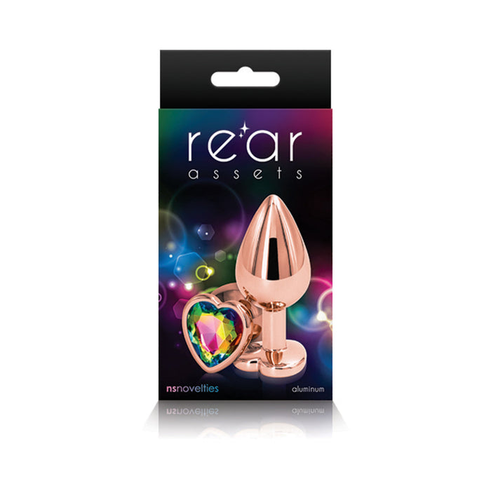 Rear Assets Rose Gold Heart Medium Rainbow