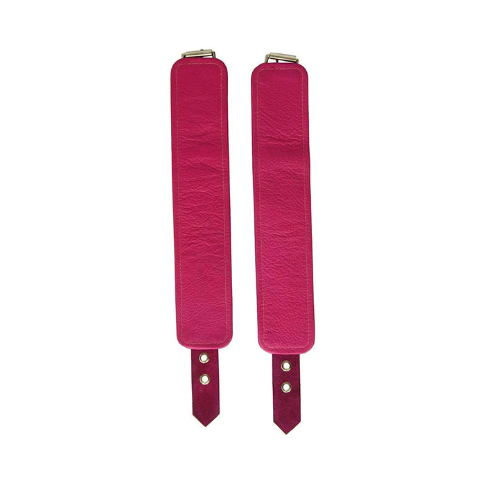 Plain Leather Wrist Cuffs