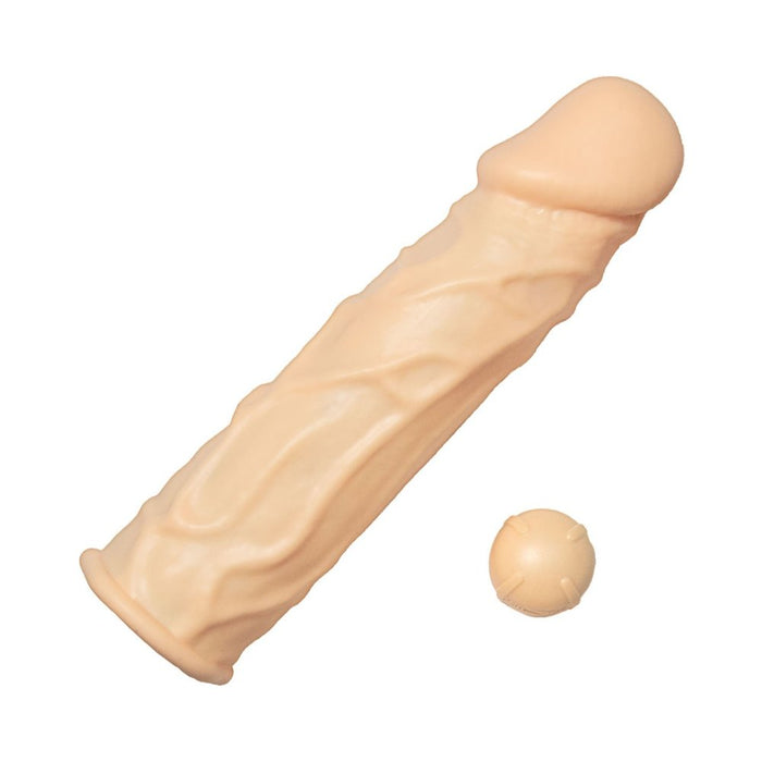 The Great Extender 1st Silicone Vibrating Sleeve 7.5in