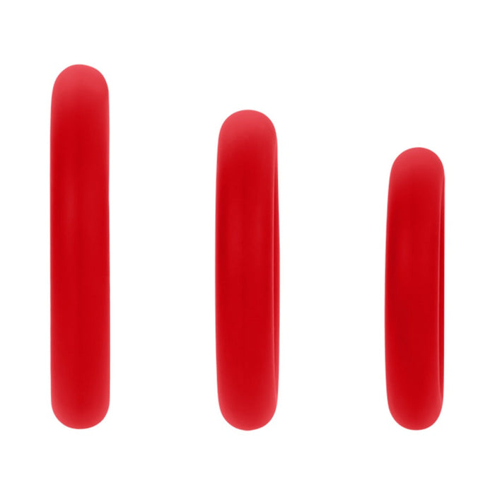 Forto F-61: 3 Piece C-ring Set 100% Silicone
