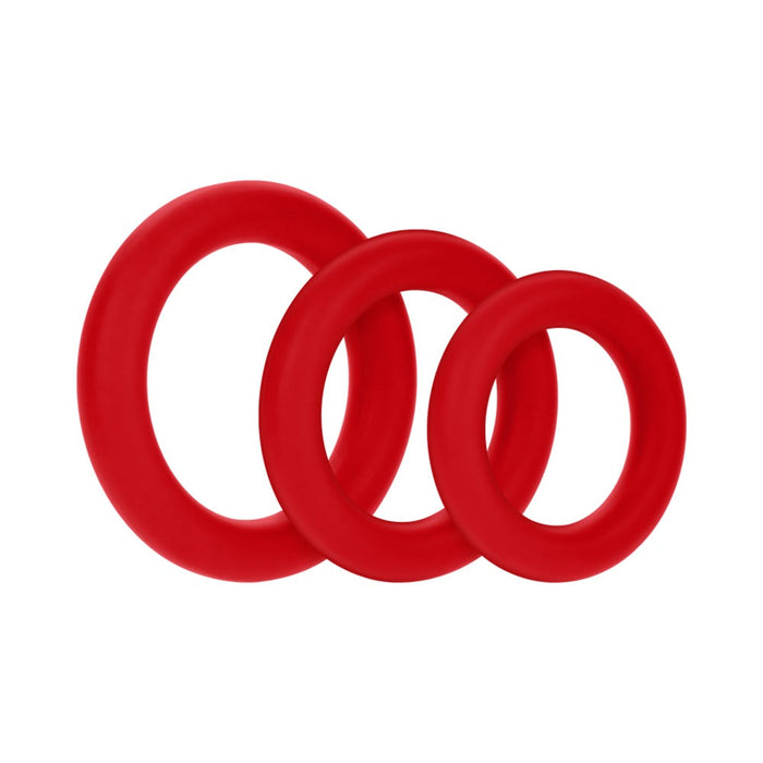Forto F-61: 3 Piece C-ring Set 100% Silicone