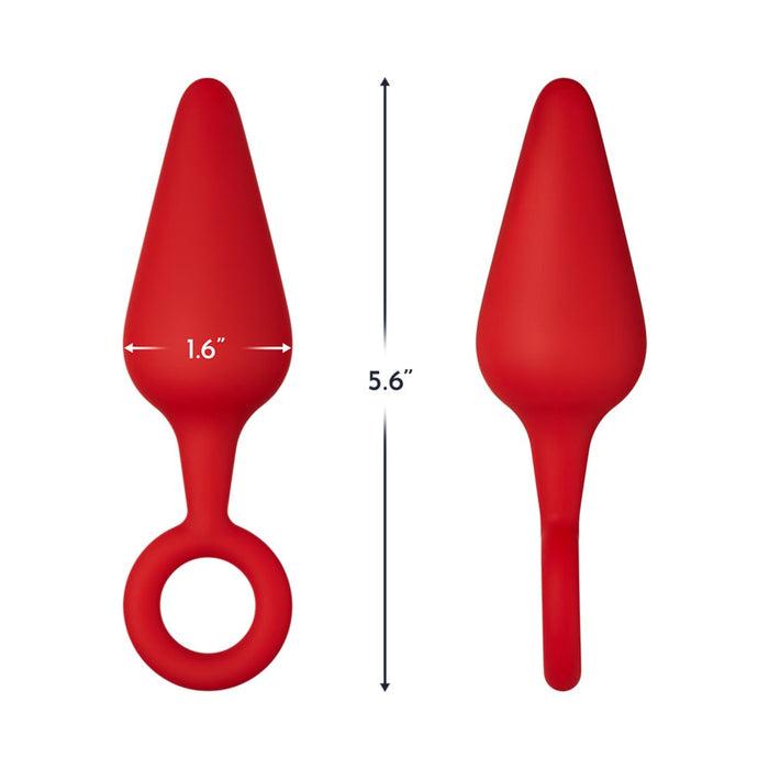 Forto F-10: Silicone Plug W/ Pull Ring Lg