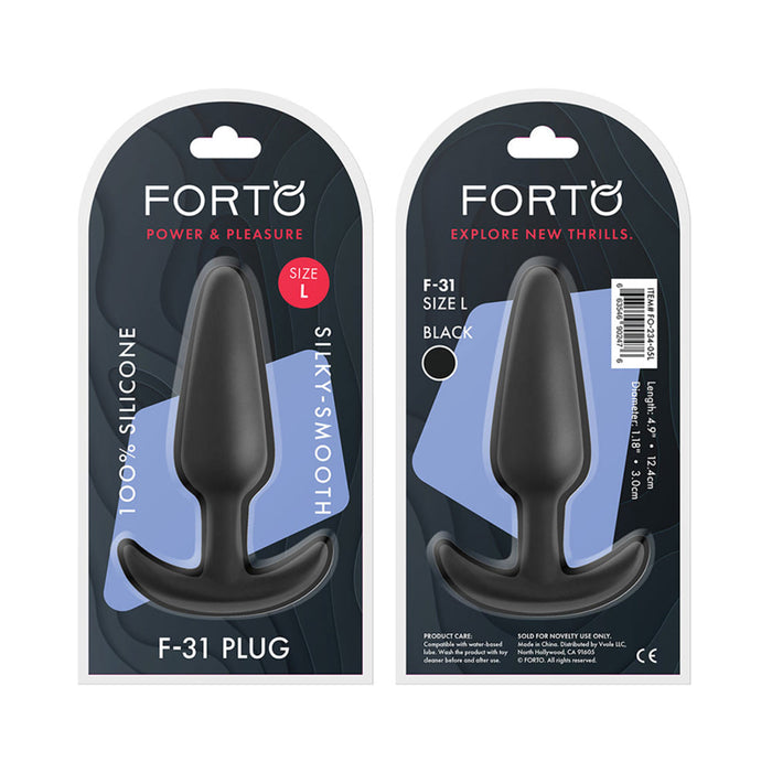 Forto F-31: 100% Silicone Plug Lg
