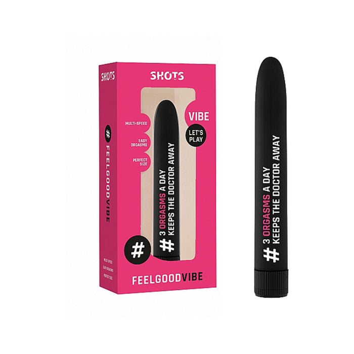 Feel Good Vibe #3orgasmaday Black