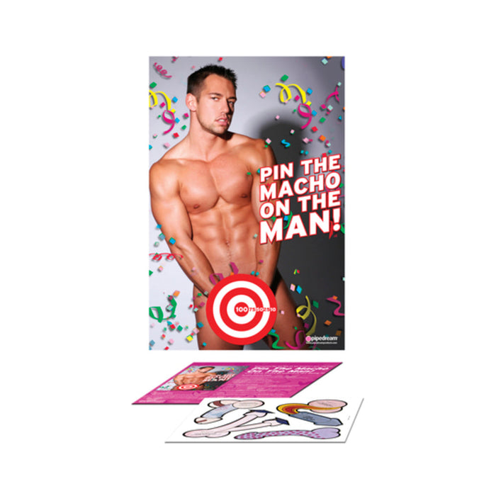 Bachelorette Party Favors Pin The Macho On The Man
