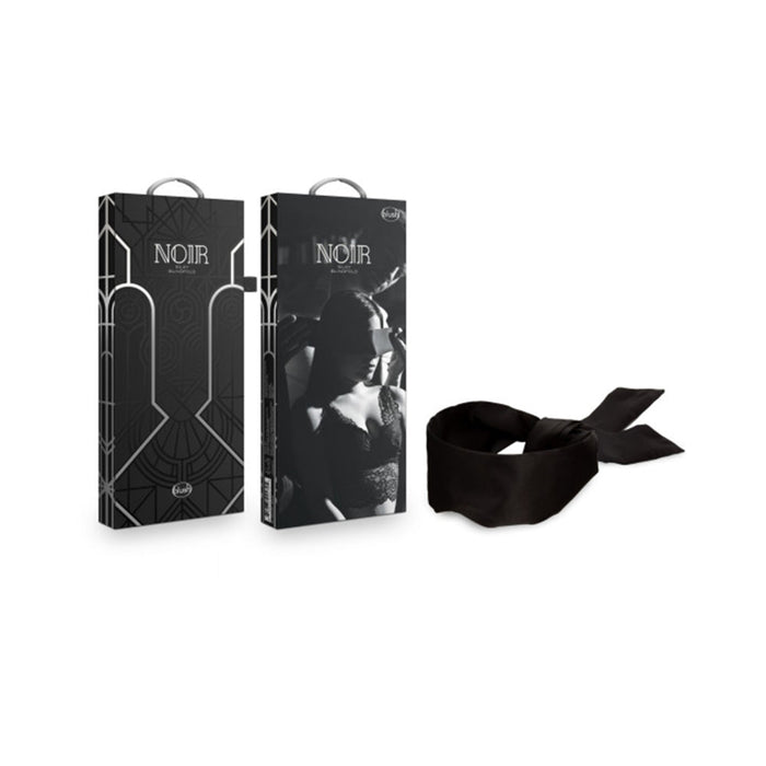Noir Silky Blindfold Black