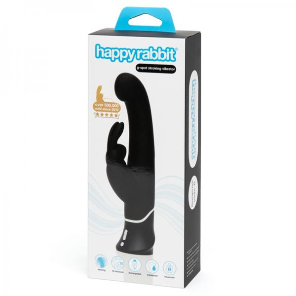 Happy Rabbit G-Spot Stroker Black