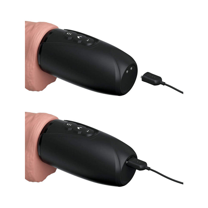 King Cock Plus 6.5'' Triple Threat Dong