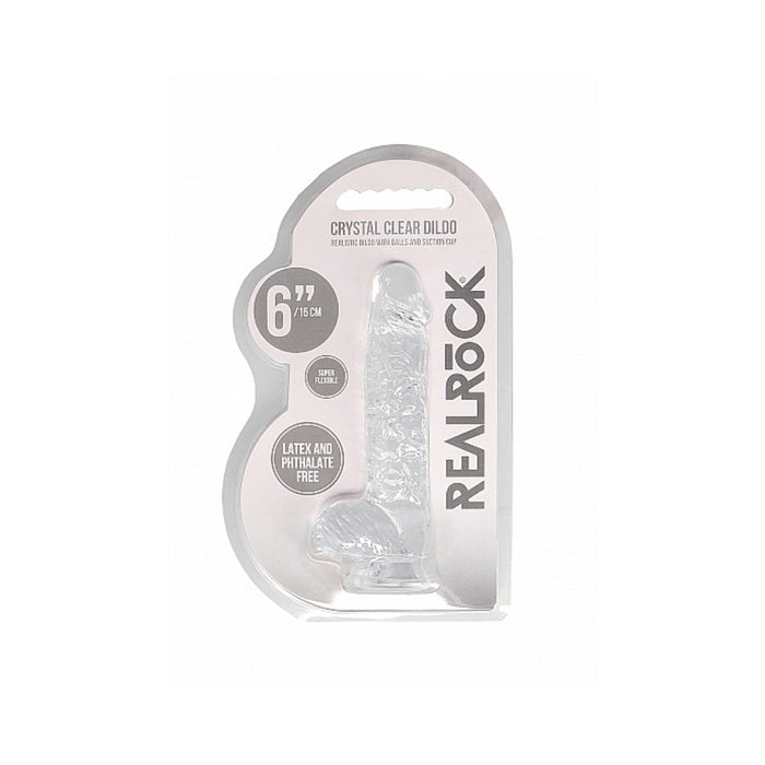 Realrock Realistic Dildo With Balls 6 inches