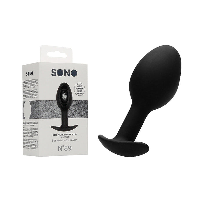 Sono No. 89 - Self Penetrating Butt Plug - Black