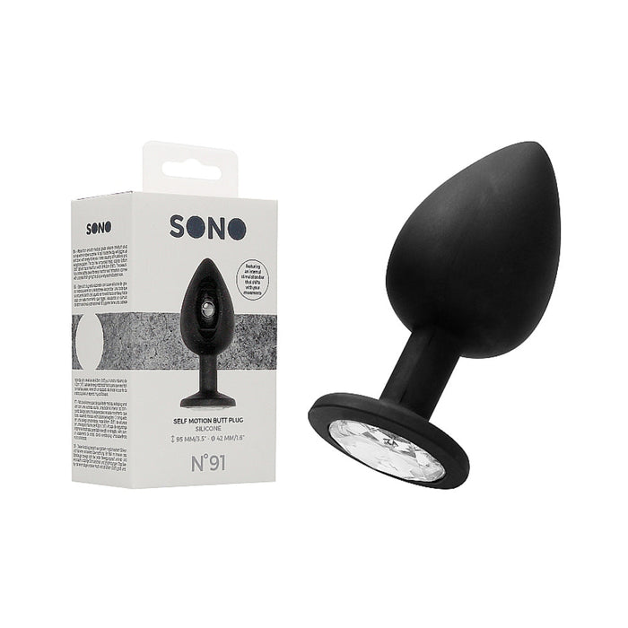 Sona N0. 91 - Self Penetrating Butt Plug - Black