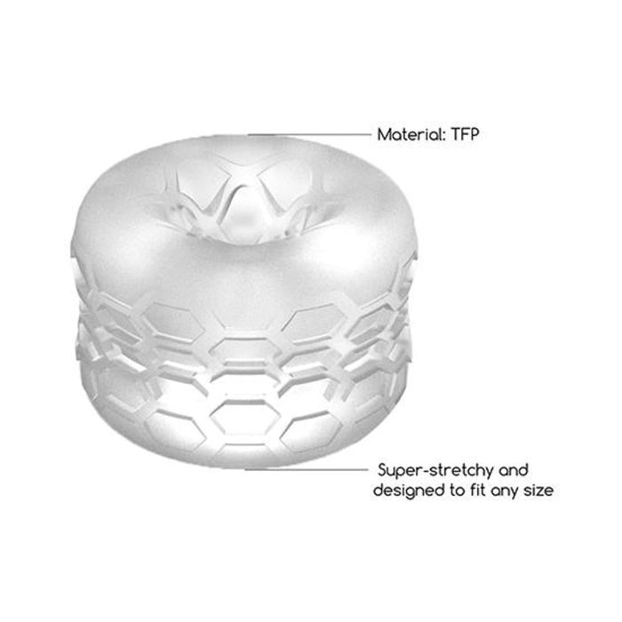 Sono N0. 94 - Reversible Textured Masturbator - Transparent