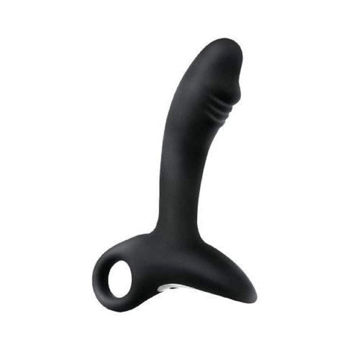 Anal-ese Collection Vibrating Alpha Plug #3 - Black