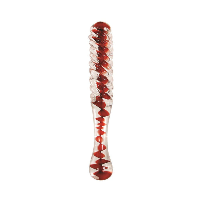 A&E Eve's Sweetheart Swirl Glass Dildo