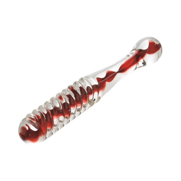A&E Eve's Sweetheart Swirl Glass Dildo