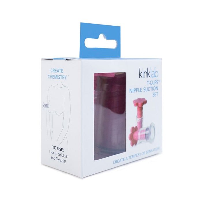 Kinklab T-Cups Nipple Suction Set
