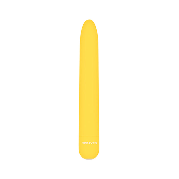 Evolved Sunny Sensations Rechargeable Silicone - Yellow