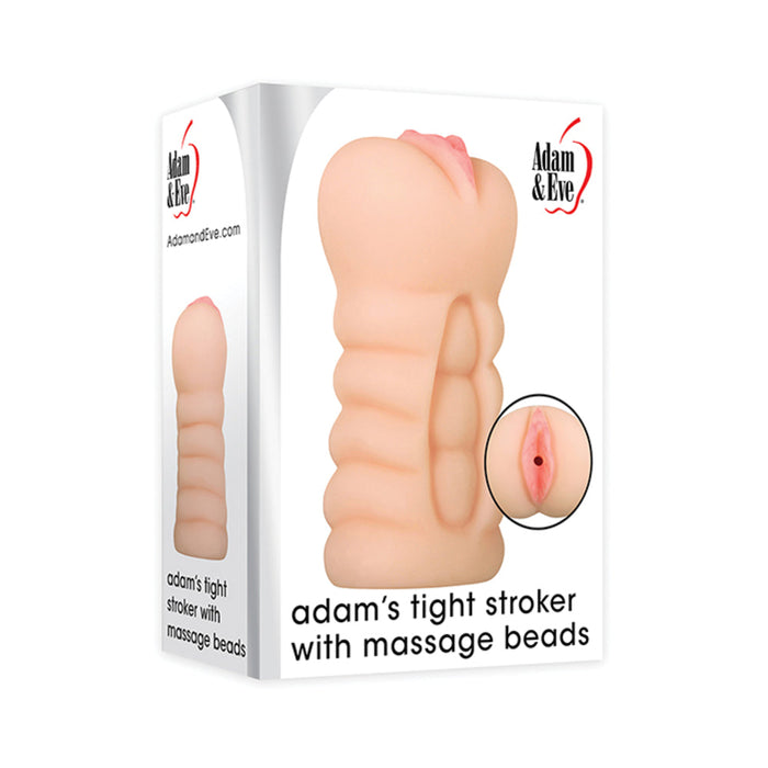 A&e Adam's Tight Stroker With Massage Beads