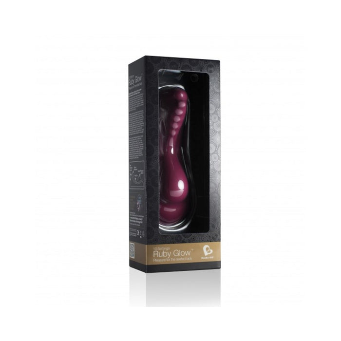 Ruby Glow Saddle Vibrator - Dusk