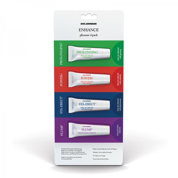 Doc Johnson Enhance Pleasure 4-pack