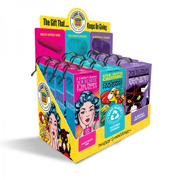 Pleasure Package 12-piece Assorted P.o.p.