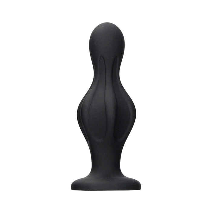 Ouch Diamond Shape Butt Plug Black