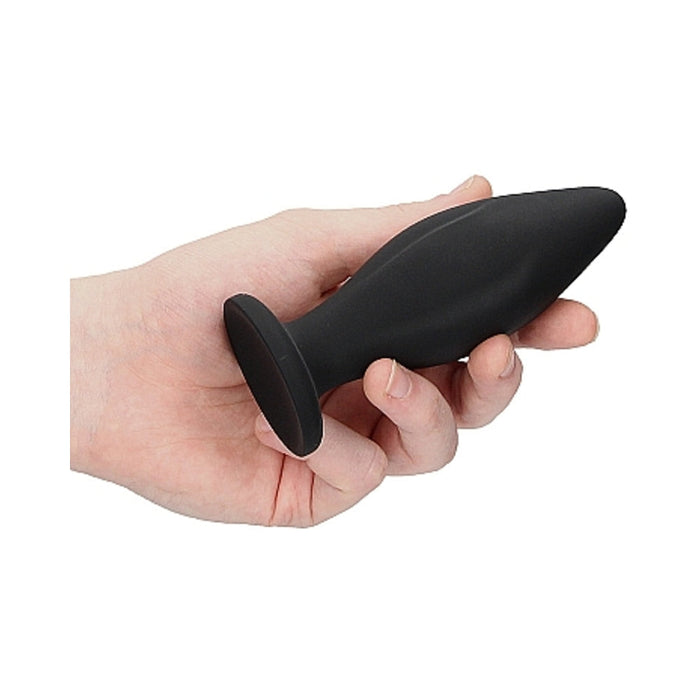 Ouch Edgy Butt Plug Black