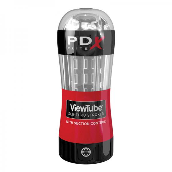 PDX Elite Viewtube Stroker - Clear
