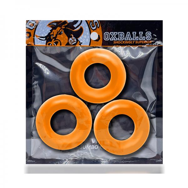 Fat Willy 3pk Orange