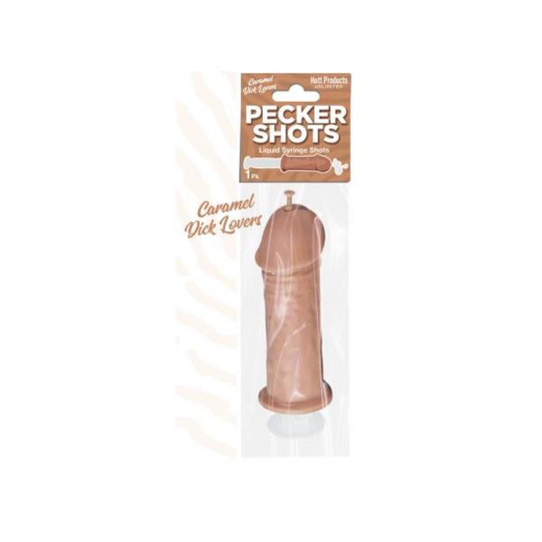 Pecker Shot Syringe - Brown