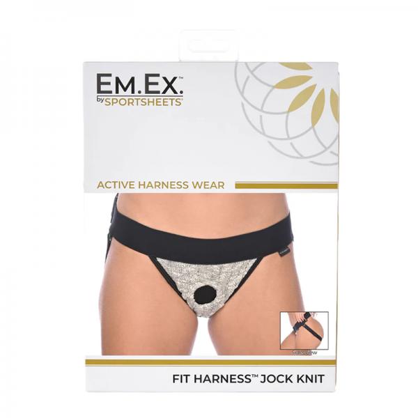 Em Ex Fit Harness Jock Plus Gray