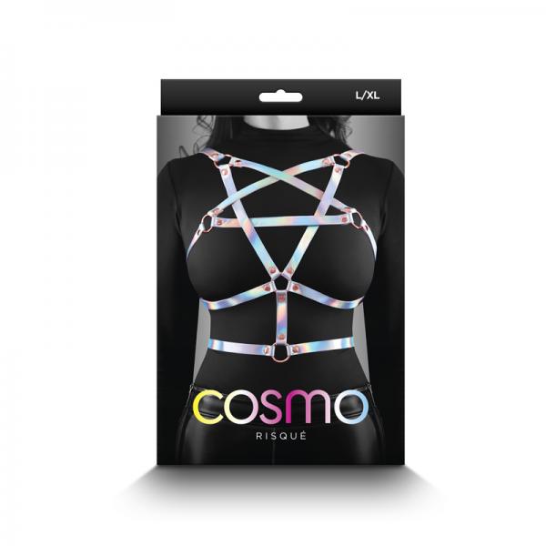 Cosmo Harness Risque Lg/xl Rainbow