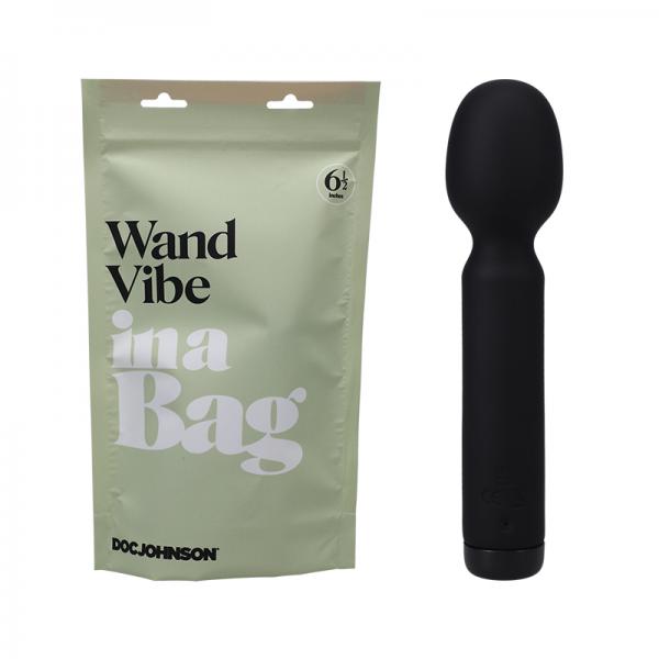 In A Bag Wand Vibrator Black