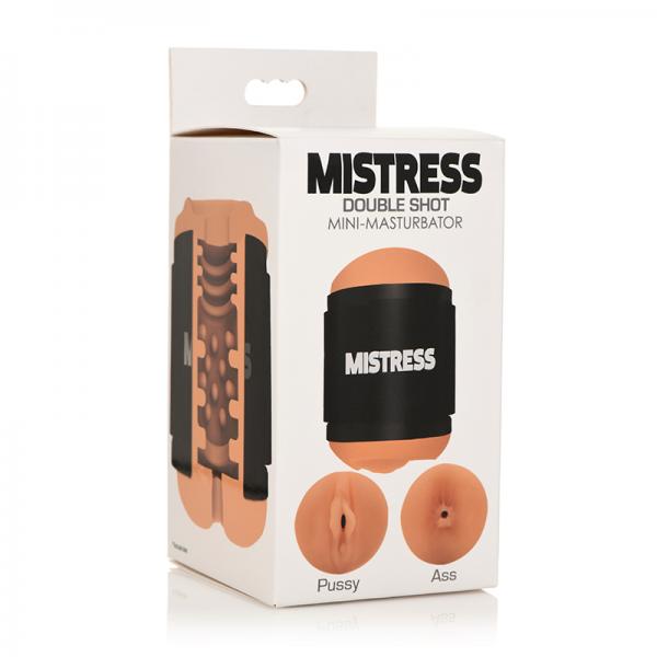 Curve Novelties Mistress Mini Double Stroker Pussy & Ass - Medium