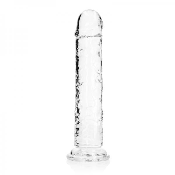 Realrock Realistic Straight Dildo 11in Transparent