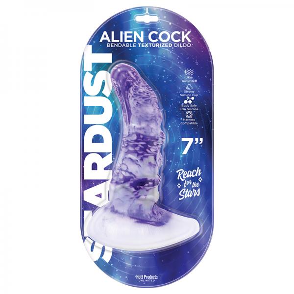 Stardust Alien Cock Purple/white